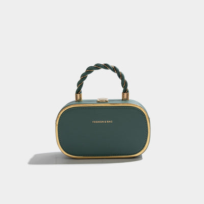 Bolso de Cadena Texturizado Minimalista de Mano - Image 9