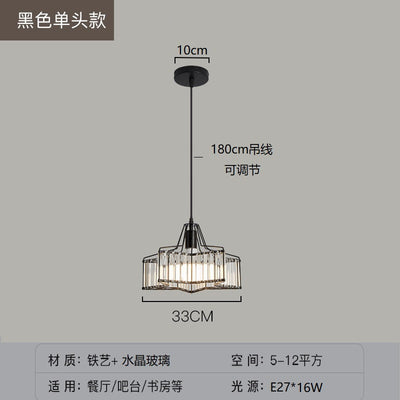 Lámpara Colgante de Cristal Lujo Moderno para Dormitorio - Image 11