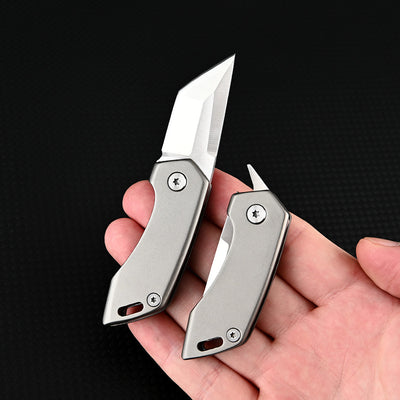 Cuchillo Táctico de Aleación de Titanio Portátil Multiusos con Abreador - Image 11
