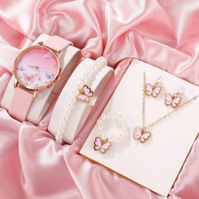 Reloj Pulsera de Moda para Mujer - Conjunto Elegante - Image 2