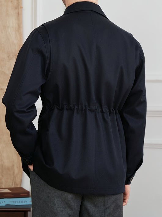 Chaqueta Safari Delgada con Control de Cintura para Hombre - Image 12