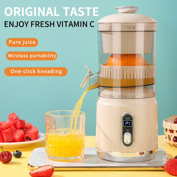 Extractor de Jugos Portátil Multifuncional con Separación de Pulpa