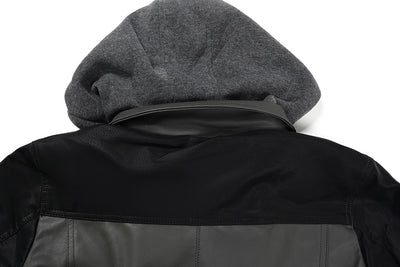 Chaqueta de Cuero con Costuras Artesanales - Image 7