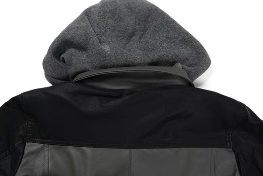 Chaqueta de Cuero con Costuras Artesanales - Image 7