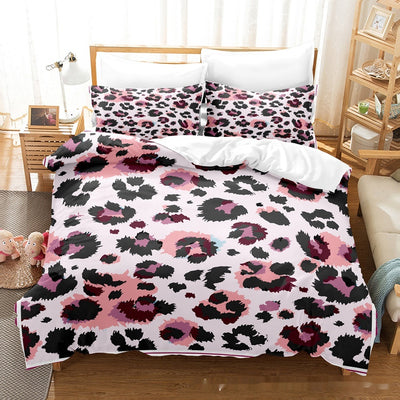Juego de Edredón y Almohadas Estampado Textura Pelaje Animal - Image 22