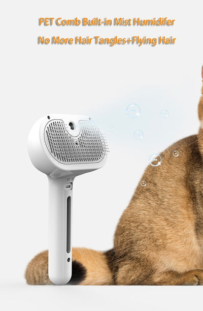 Peine Deslanador Automático con Humidificador para Perros - Image 12