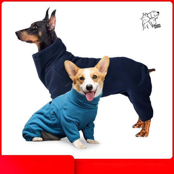 Abrigo Térmico para Perros Grandes - Chaleco Acolchado Impermeable de Polar