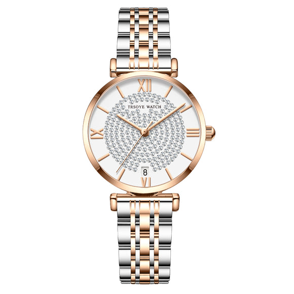 Reloj de Diamantes para Mujer Starry Resistente al Agua