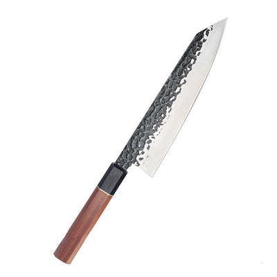Cuchillo Multiusos de Chef con Mango Octagonal y Patrón Forjado - Image 11