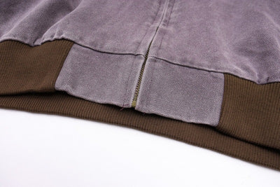 Chaqueta Retro con Capucha Desgastada y Lavada - Image 10