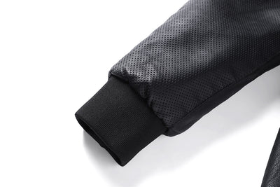 Chaqueta de Cuero PU con Cuello Elevado para Hombre - Abrigo Invernal Premium - Image 19