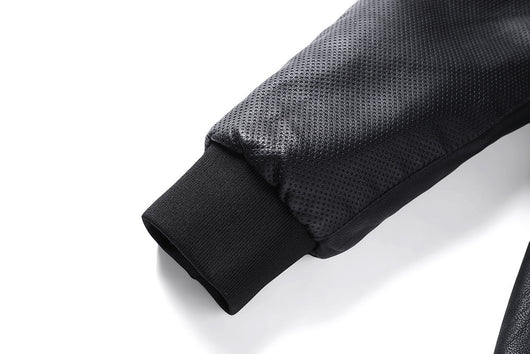 Chaqueta de Cuero PU con Cuello Elevado para Hombre - Abrigo Invernal Premium - Image 19