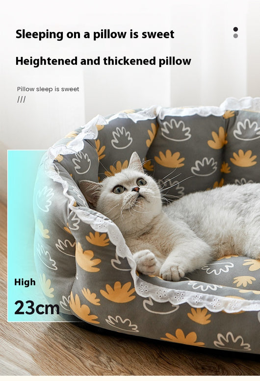 Sofá Cama para Perros Desmontable y Lavable Cuatro Estaciones - Image 20