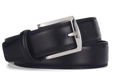 Cinturón de Cuero para Hombre con Hebilla de Pasador - Image 30