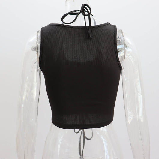 Blusa Sin Mangas con Amarre al Cuello - Image 19