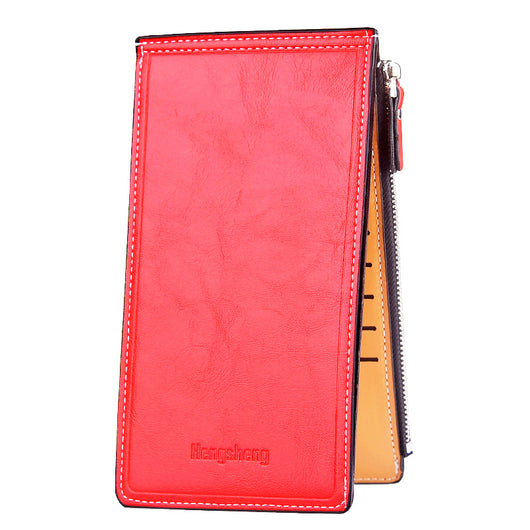 Cartera Portacédulas de Cuero Oil Wax para Mujer - Image 18