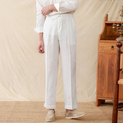 Pantalones Casuales con Cintura Elástica para Hombre - Comodidad de Verano - Image 4