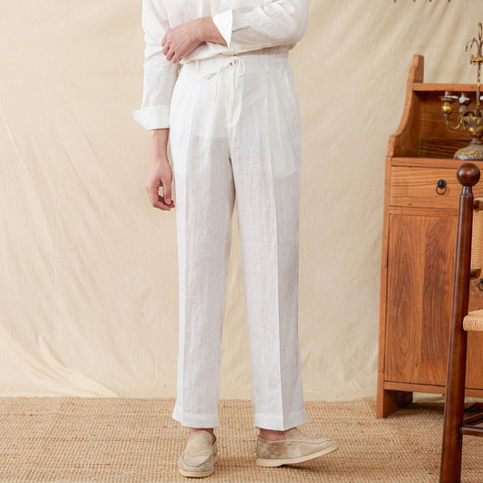 Pantalones Casuales con Cintura Elástica para Hombre - Comodidad de Verano - Image 4