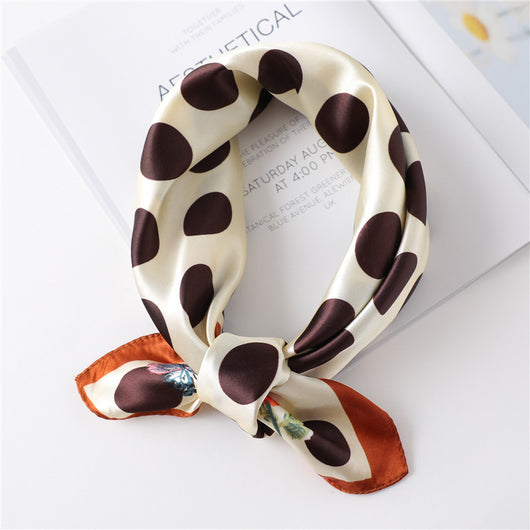 Pañuelo Retro Cuadrado Pequeño de Cachemira para Mujer - Image 20