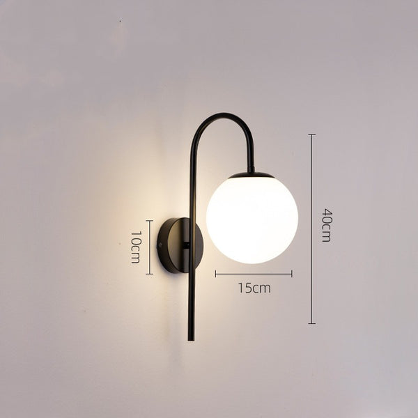 Lámpara de Pared Nórdica Minimalista para Sala de Estar - Image 4