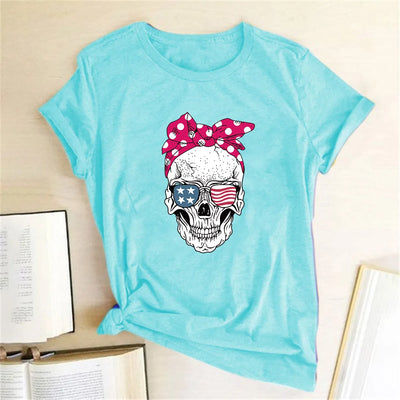 Playera Estampada Casual de Cuello Redondo - Image 39