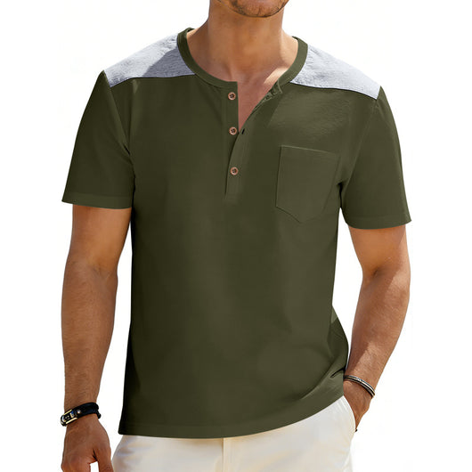 Camiseta Holgada Transpirable de Manga Corta para Hombre - Image 26