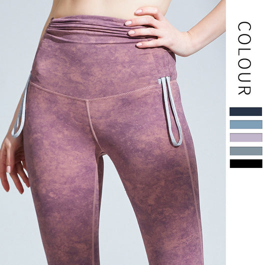 Pantalones Yoga Deportivos con Cordón Ajustable - Image 15