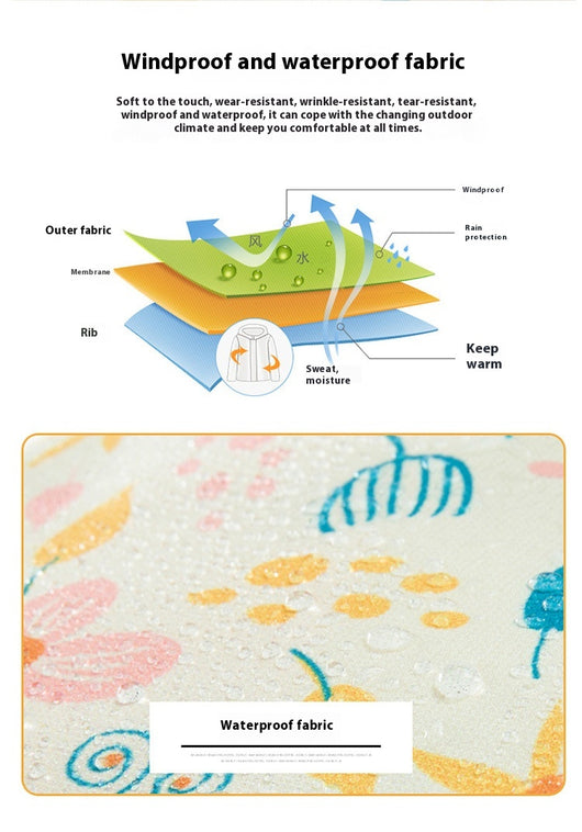 Abrigo Impermeable para Niños con Forro Polar y Diseño Camuflaje - Image 16