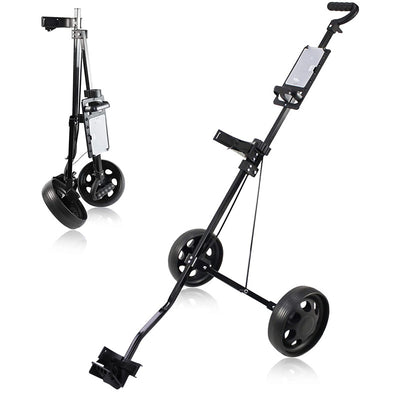 Carrito de Golf Plegable de Dos Ruedas con Estructura de Hierro - Image 6