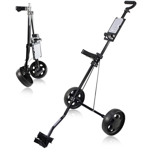 Carrito de Golf Plegable de Dos Ruedas con Estructura de Hierro - Image 6