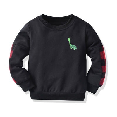 Conjunto Deportivo Cuadros Rojo y Negro - Sudadera Bicolor con Pantalón Trendy - Image 9