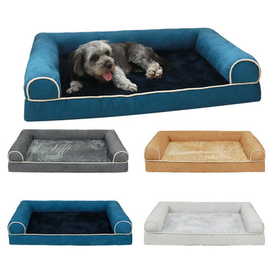 Cama Cuadrada Transpirable para Mascotas con Esponja Refrescante - Image 4