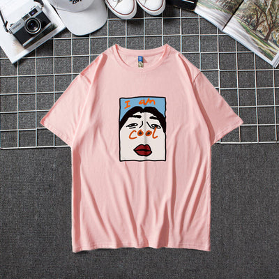 Playera Holgada Estilo Hip-hop Europeo Americano para Hombre - Image 55