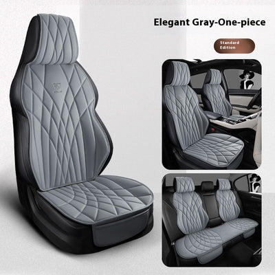 Funda de Asientos de Cuero Premium para Auto - Juego Completo 5 Plazas - Image 39