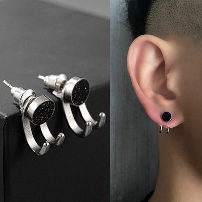 Aretes de Plata 925 para Hombre - Diseño Moderno y Personalidad - Image 10
