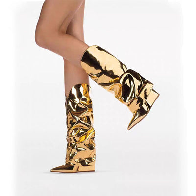 Botas Cuña Antiarrugas New Bright Noodle - Image 8