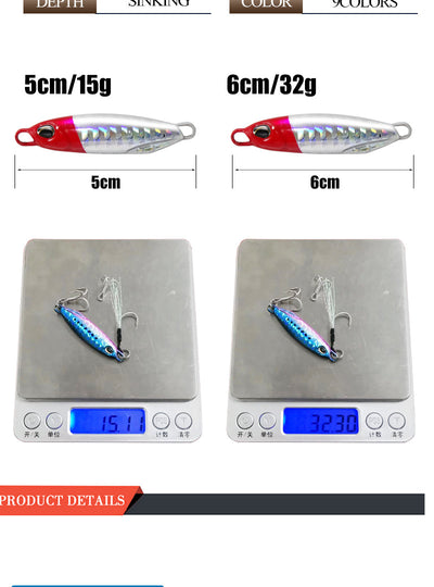 Cebo Artificial de Largo Alcance para Pesca de Agua Dulce y Salada - Image 14