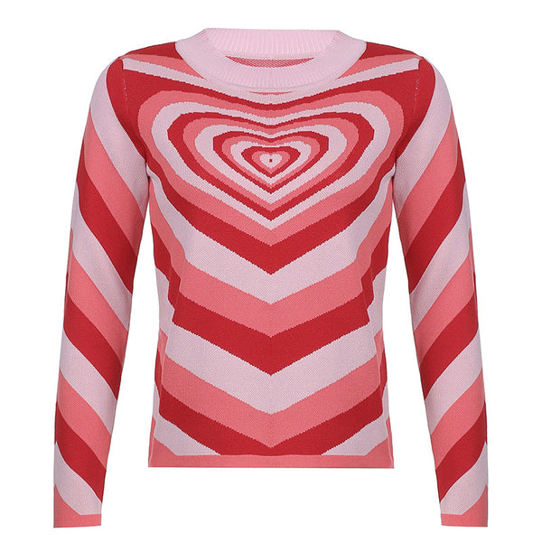 Suéter Slim Cuello Alto Estampado Manga Larga - Tendencia Net Red Verano
