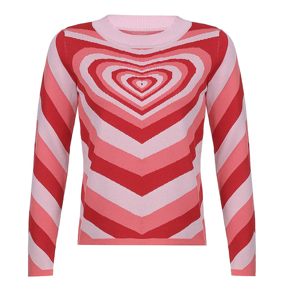 Suéter Slim Cuello Alto Estampado Manga Larga - Tendencia Net Red Verano