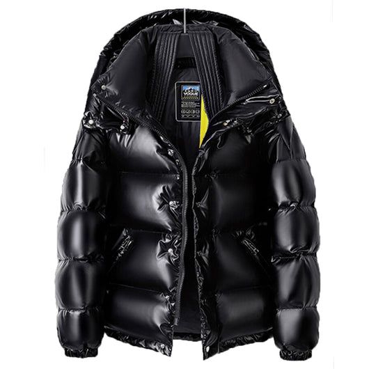 Chaqueta Acolchada Brillante para Parejas - Corta y Versátil - Image 6