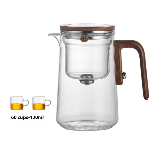 Tetera de Vidrio con Filtro Separador Resistente al Calor - Image 10