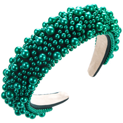 Diadema de Espuma con Perlas de Colores para Mujer - Image 13