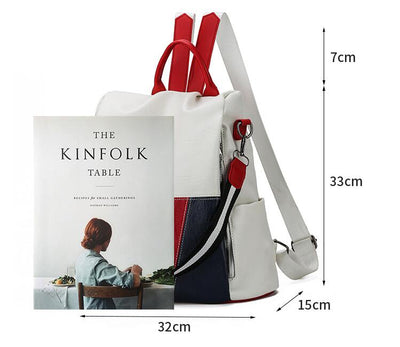 Mochila Compacta de PU para Mujer - Bolso de Viaje Versátil - Image 6