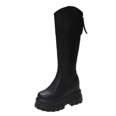 Botas Ajustadas Hasta la Rodilla Estilo Coreano para Mujer - Image 3