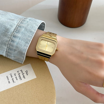 Reloj de Lujo Minimalista para Mujer con Esfera Grande Cuadrada - Image 8