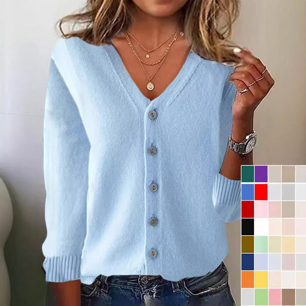 Cardigan Tejido para Mujer Primavera Verano