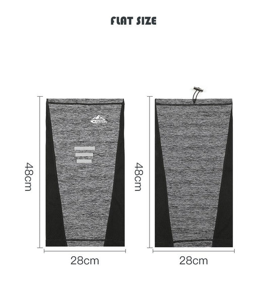 Máscara de Protección Solar Ice Silk para Ciclismo - Image 7