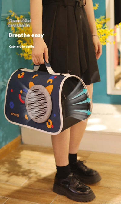 Mochila Transportadora Transparente para Gatos - Cápsula Espacial de Viaje - Image 14