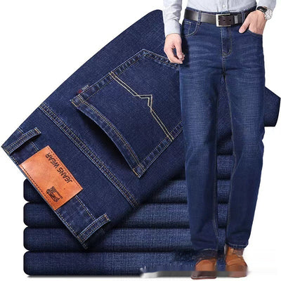 Jeans Rectos Holgados para Hombre - Comodidad y Durabilidad - Image 13