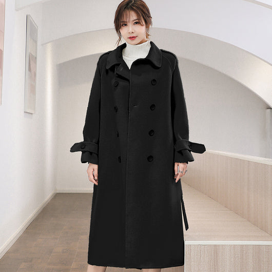 Abrigo de Cachemira Largo hasta la Rodilla - Elegancia Premium - Image 5